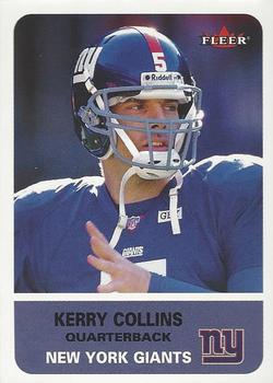 2002 Fleer #117 Kerry Collins Front