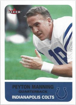 2002 Fleer #121 Peyton Manning Front