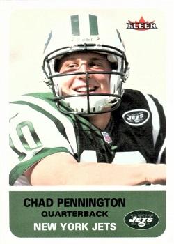 2002 Fleer #122 Chad Pennington Front