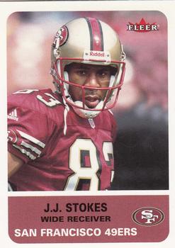2002 Fleer #139 J.J. Stokes Front
