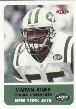 2002 Fleer #157 Marvin Jones Front