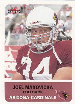 2002 Fleer #192 Joel Makovicka Front