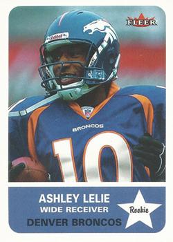 2002 Fleer #274 Ashley Lelie Front