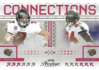 2008 Playoff Prestige - Connections #C-14 Jeff Garcia / Joey Galloway Front