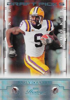 2008 Playoff Prestige - Draft Picks Light Blue #135 Early Doucet Front