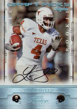 2008 Playoff Prestige - Draft Picks Rights Autographs #169 Limas Sweed Front