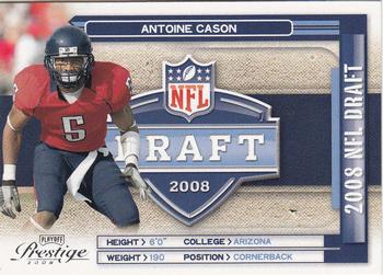 2008 Playoff Prestige - NFL Draft #NFL-16 Antoine Cason Front
