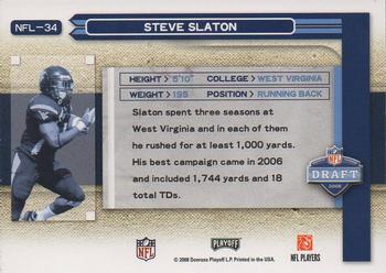 2008 Playoff Prestige - NFL Draft #NFL-34 Steve Slaton Back