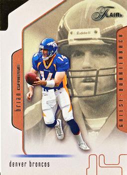 2002 Flair #52 Brian Griese Front