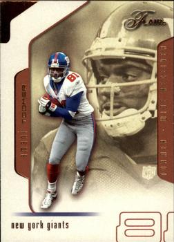 2002 Flair #63 Amani Toomer Front