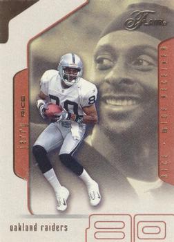 2002 Flair #80 Jerry Rice Front