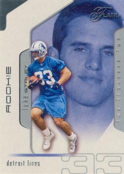 2002 Flair #110 Luke Staley Front