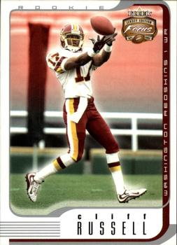 2002 Fleer Focus Jersey Edition #124 Cliff Russell Front