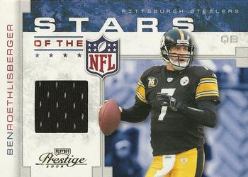 2008 Playoff Prestige - Stars of the NFL Materials #SNFL-3 Ben Roethlisberger Front