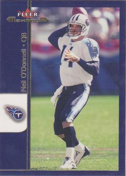 2002 Fleer Maximum #45 Neil O'Donnell Front