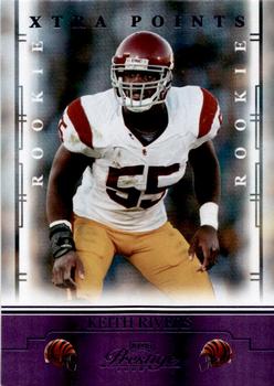 2008 Playoff Prestige - Xtra Points Purple #161 Keith Rivers Front