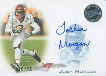 2008 Press Pass - Autographs Blue #PPS-JM Josh Morgan Front