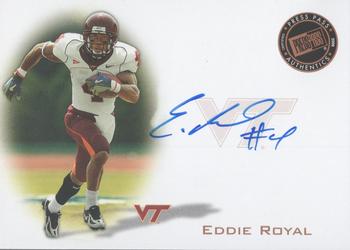 2008 Press Pass - Autographs Bronze #PPS-ER Eddie Royal Front