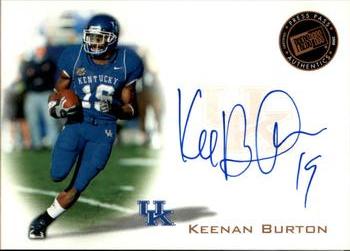 2008 Press Pass - Autographs Bronze #PPS-KB Keenan Burton Front