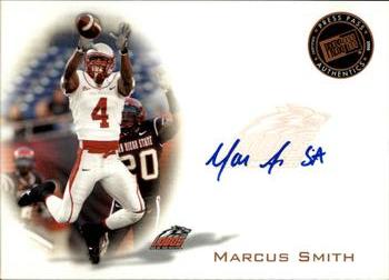 2008 Press Pass - Autographs Bronze #PPS-MS Marcus Smith Front