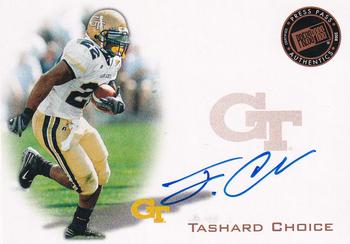 2008 Press Pass - Autographs Bronze #PPS-TC Tashard Choice Front