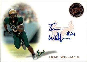 2008 Press Pass - Autographs Bronze #PPS-TW Trae Williams Front