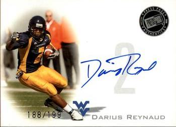 2008 Press Pass - Autographs Silver #PPS-DR Darius Reynaud Front