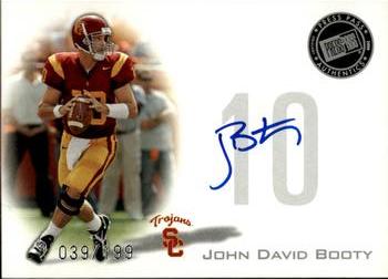 2008 Press Pass - Autographs Silver #PPS-JDB John David Booty Front
