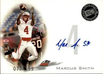 2008 Press Pass - Autographs Silver #PPS-MS Marcus Smith Front