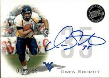 2008 Press Pass - Autographs Silver #PPS-OS Owen Schmitt Front