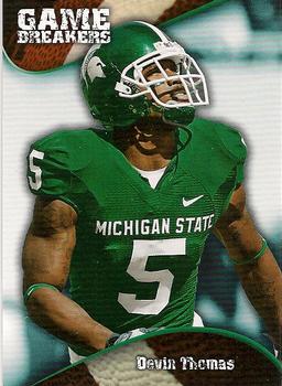 2008 Press Pass - Game Breakers #GB 11 Devin Thomas Front