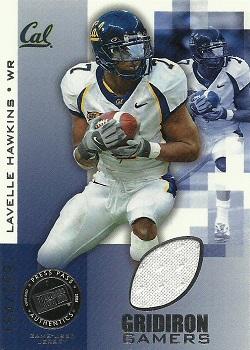 2008 Press Pass - Gridiron Gamers Jerseys Silver #GGLH Lavelle Hawkins Front