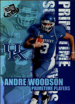 2008 Press Pass - Primetime Players #PP-7 Andre Woodson Front