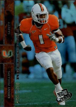 2008 Press Pass - Reflectors #5 Kenny Phillips Front