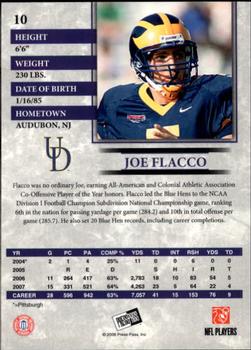 2008 Press Pass - Reflectors #10 Joe Flacco Back