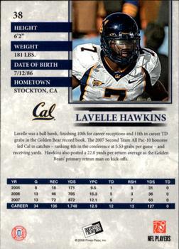 2008 Press Pass - Reflectors #38 Lavelle Hawkins Back