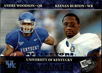 2008 Press Pass - Reflectors Blue #90 Andre Woodson / Keenan Burton Front