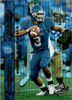 2008 Press Pass - Reflectors Gold #13 Andre Woodson Front