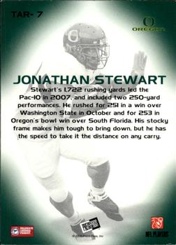 2008 Press Pass - Target Exclusive #TAR-7 Jonathan Stewart Back