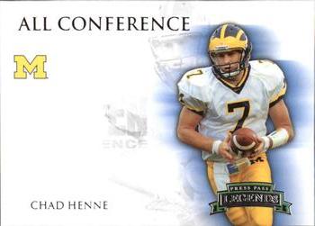 2008 Press Pass Legends - All Conference #AC-10 Chad Henne Front