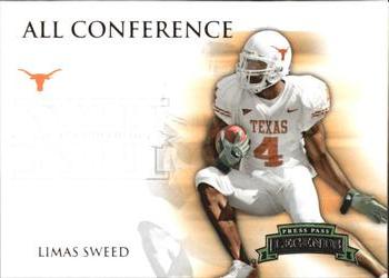 2008 Press Pass Legends - All Conference #AC-13 Limas Sweed Front