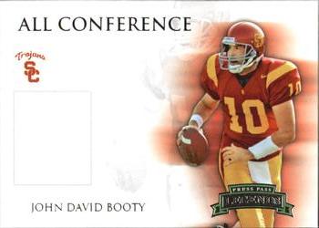2008 Press Pass Legends - All Conference #AC-14 John David Booty Front