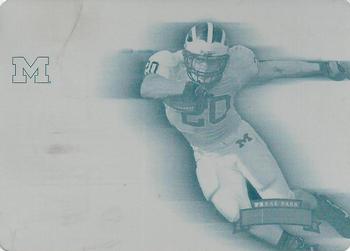 2008 Press Pass Legends - All Conference Printing Plates Front Cyan #AC-9 Mike Hart Front