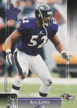 2002 Leaf Rookies & Stars #8 Ray Lewis Front