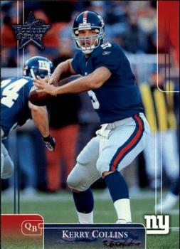 2002 Leaf Rookies & Stars #63 Kerry Collins Front