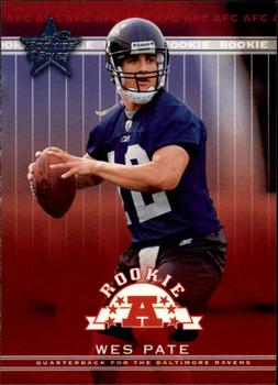 2002 Leaf Rookies & Stars #164 Wes Pate Front