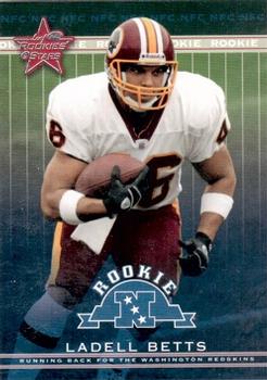 2002 Leaf Rookies & Stars #222 Ladell Betts Front