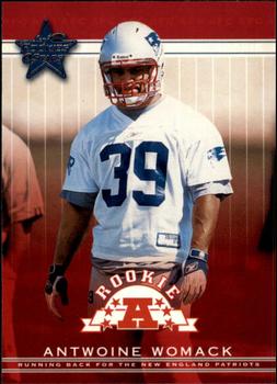 2002 Leaf Rookies & Stars #223 Antwoine Womack Front