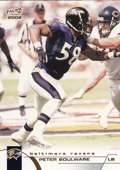 2002 Pacific #29 Peter Boulware Front
