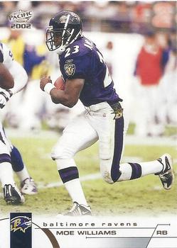 2002 Pacific #41 Moe Williams Front